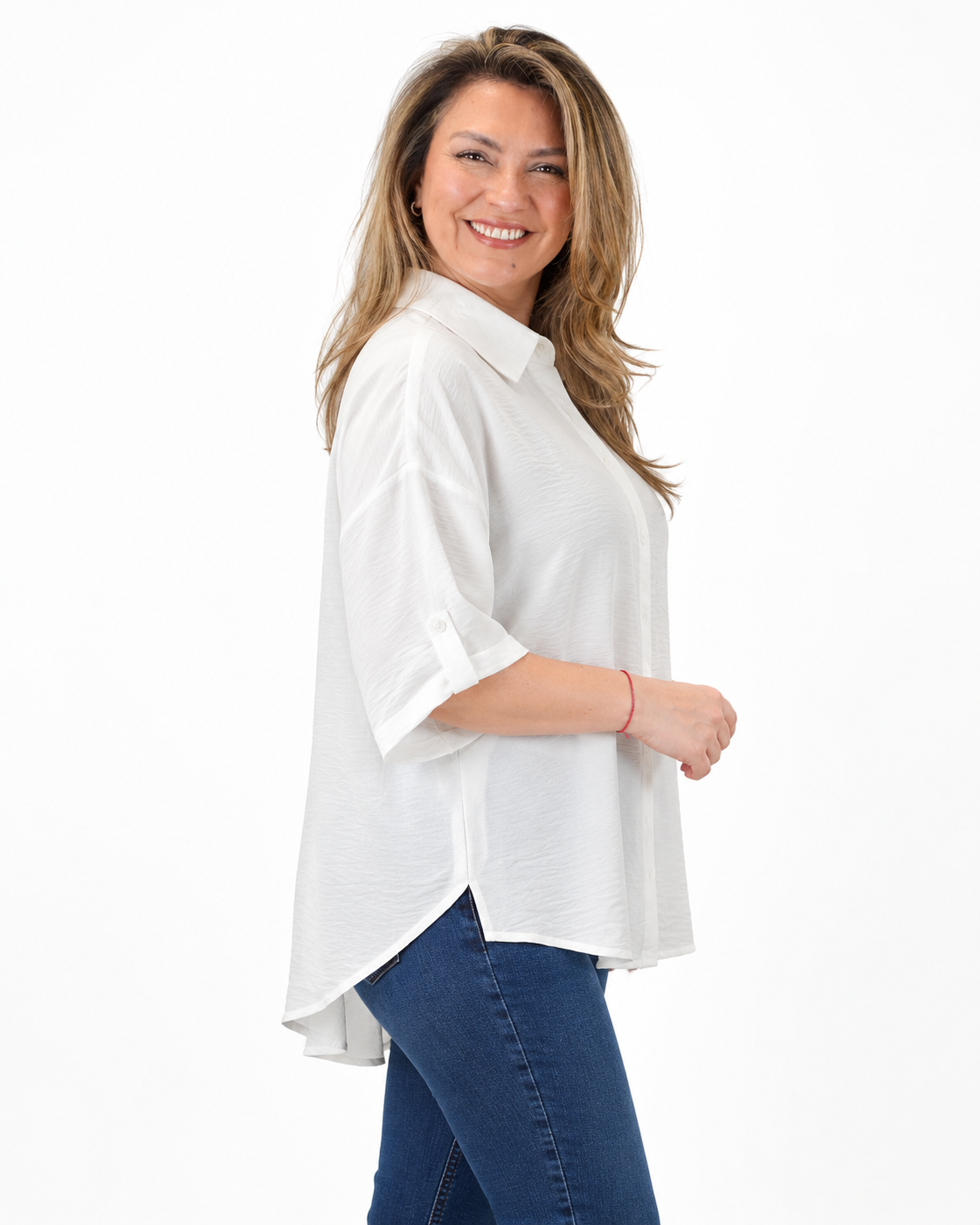 Blusa Lisa Clarita Blanco