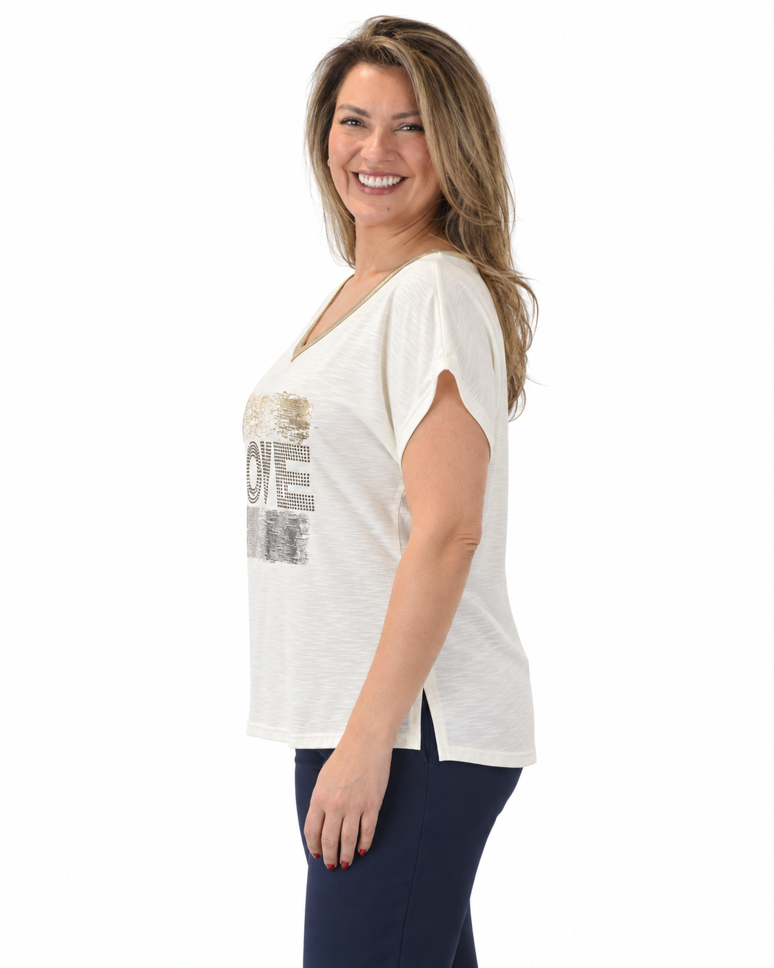 Polera Caro Love Blanco