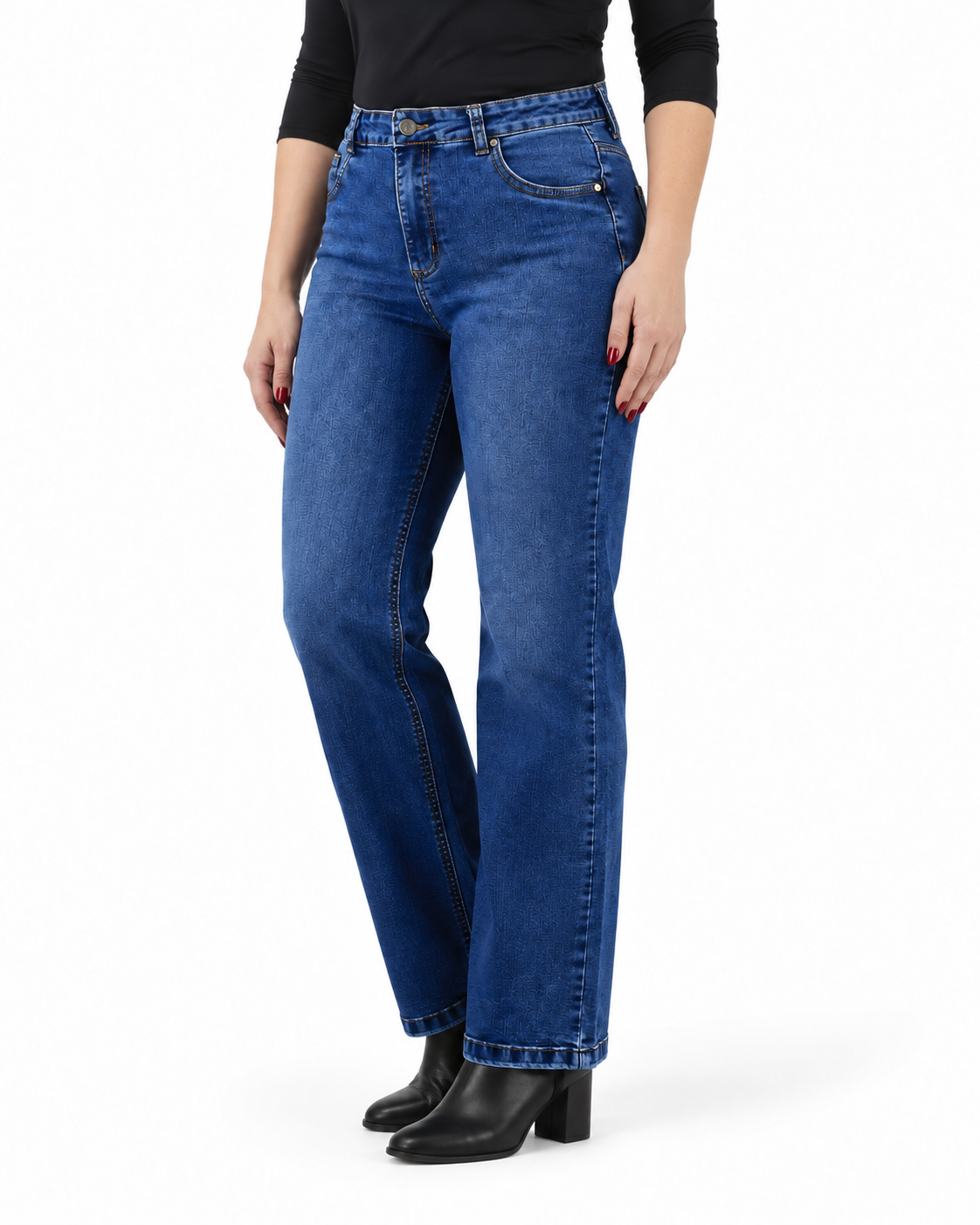 Jeans Infinito Recto Azul