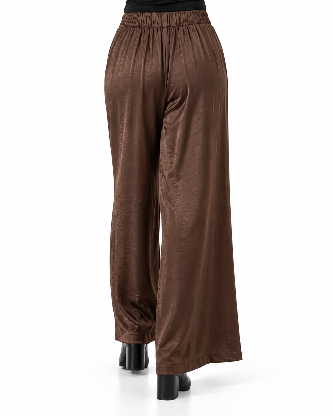Pantalón Satín Hugo Café Moro