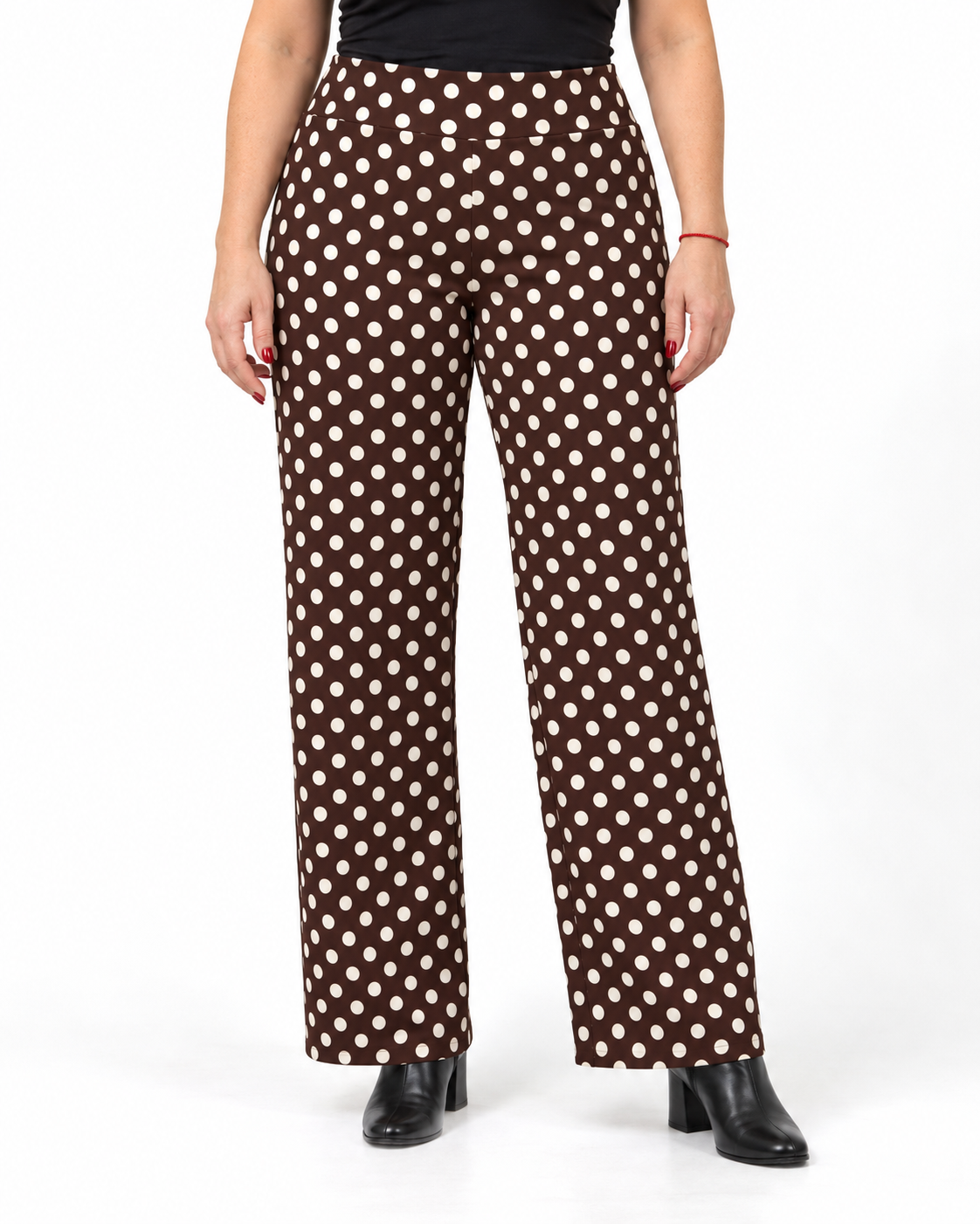 Pantalón Alfredo Lunares Chocolate