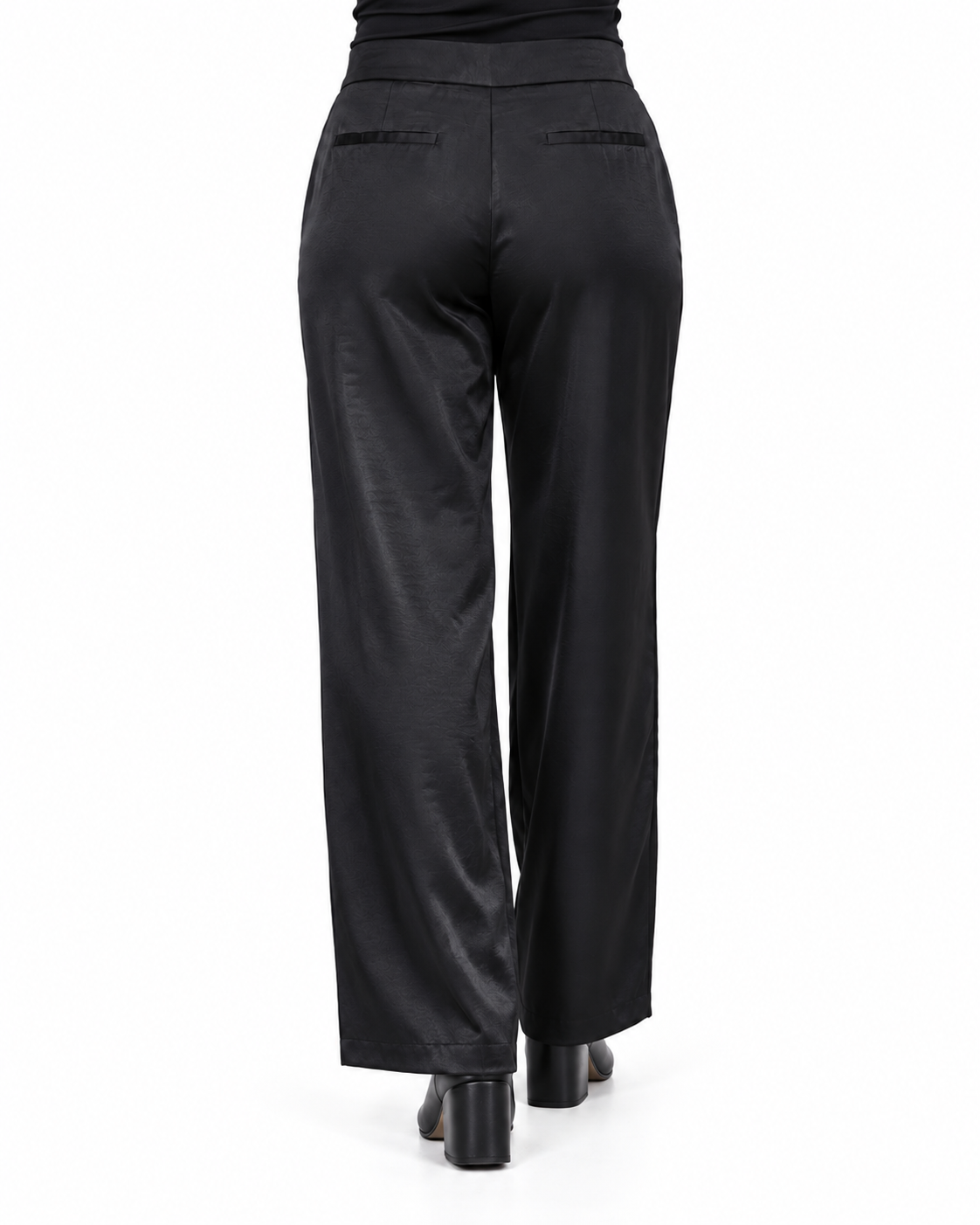 Pantalón Satinado Paulo Negro
