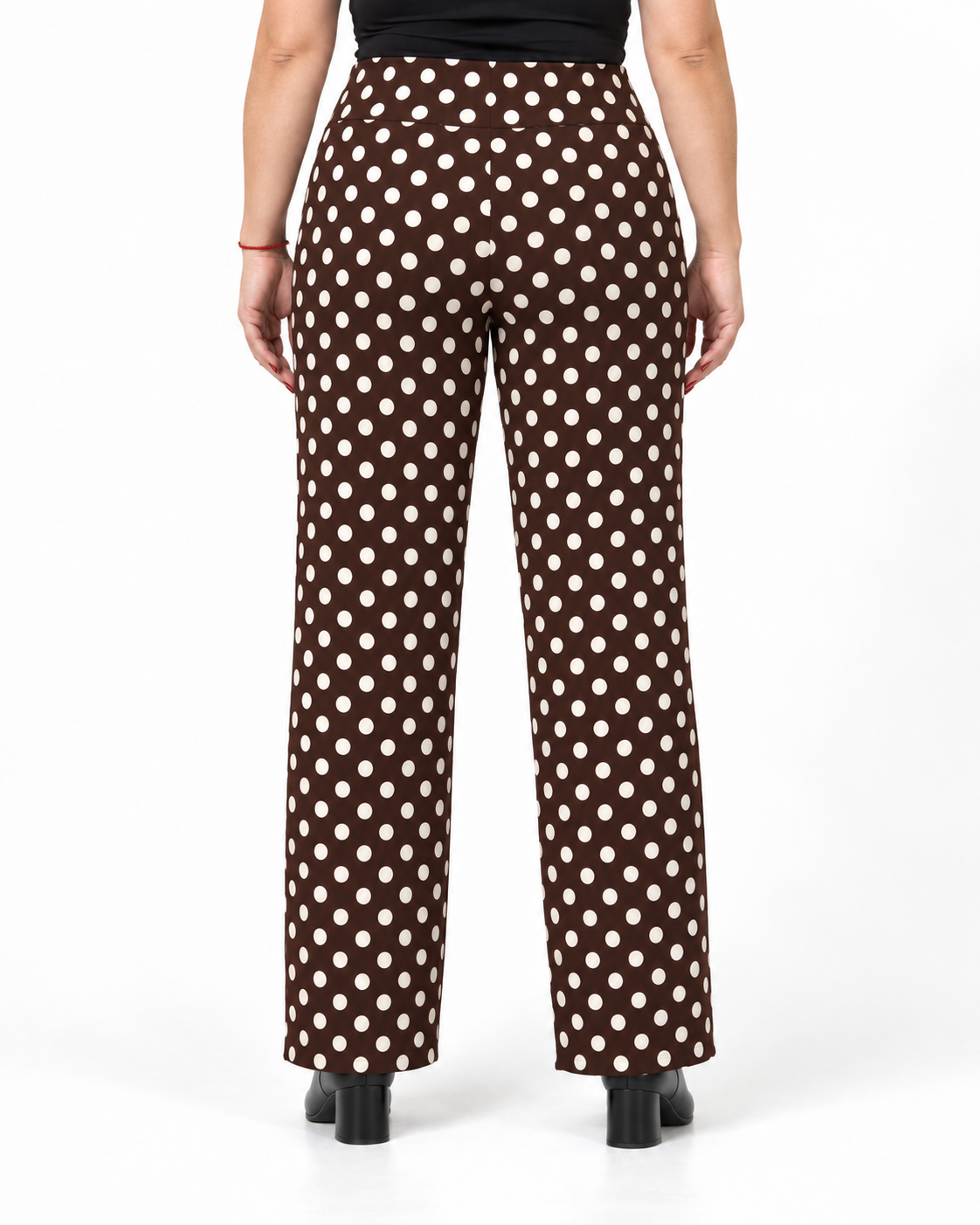 Pantalón Alfredo Lunares Chocolate