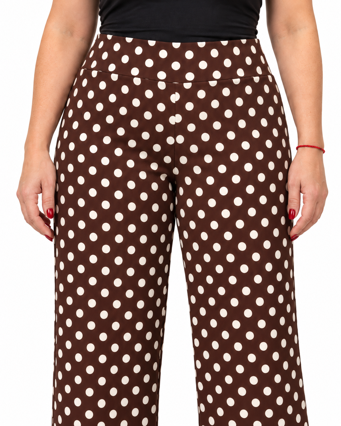 Pantalón Alfredo Lunares Chocolate