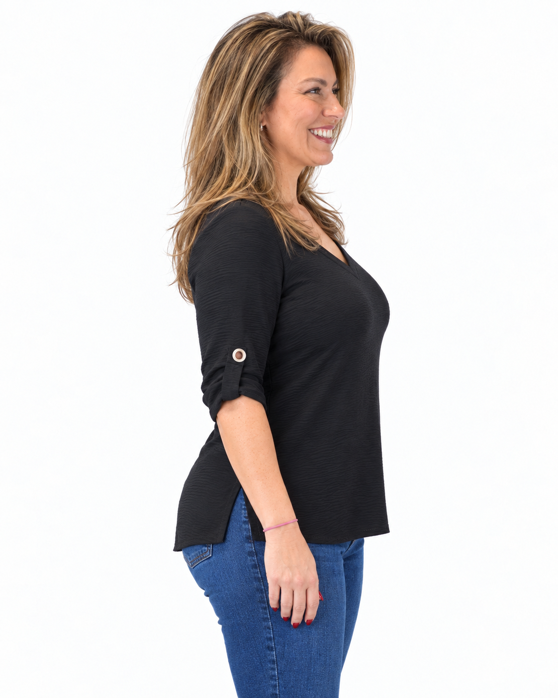 Blusa Lisa Melissa Negro