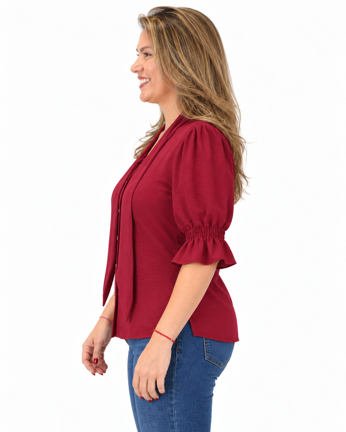Blusa Lisa Claudia Burdeo