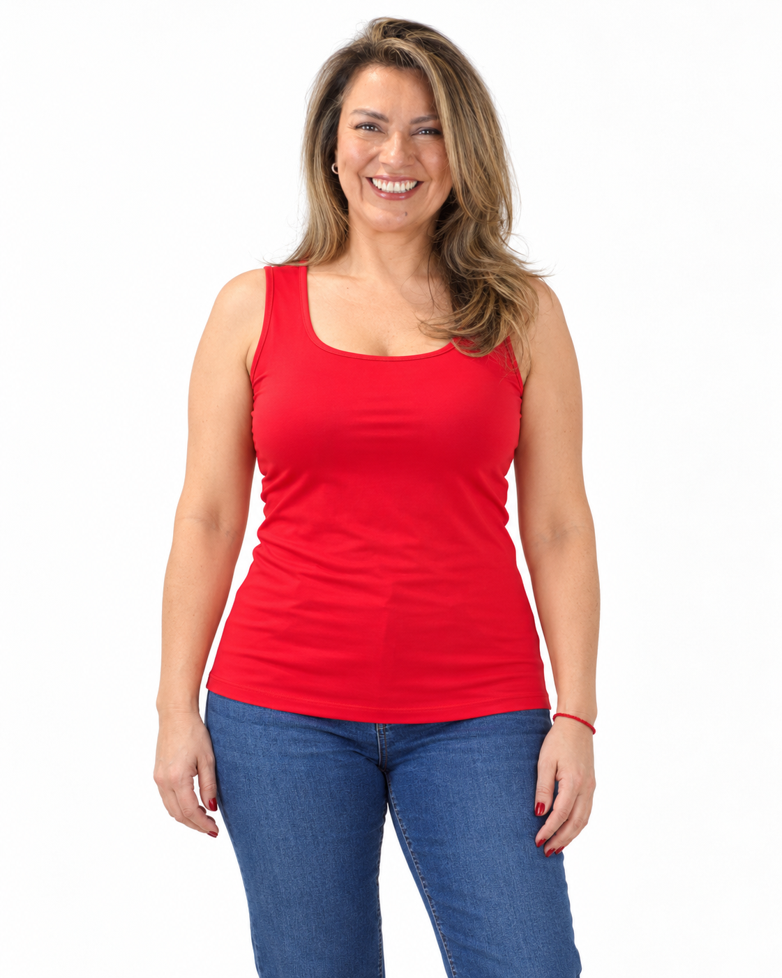 Polera Bàsica Musculosa Roberta Rojo