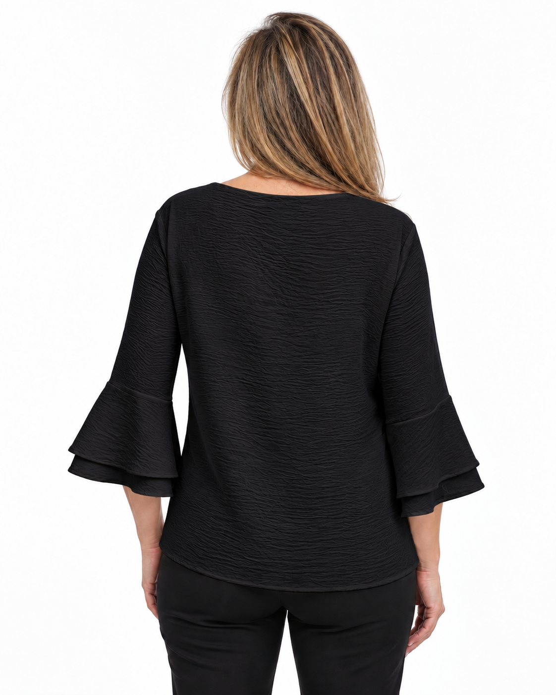 Blusa Elisa Vuelos Negro