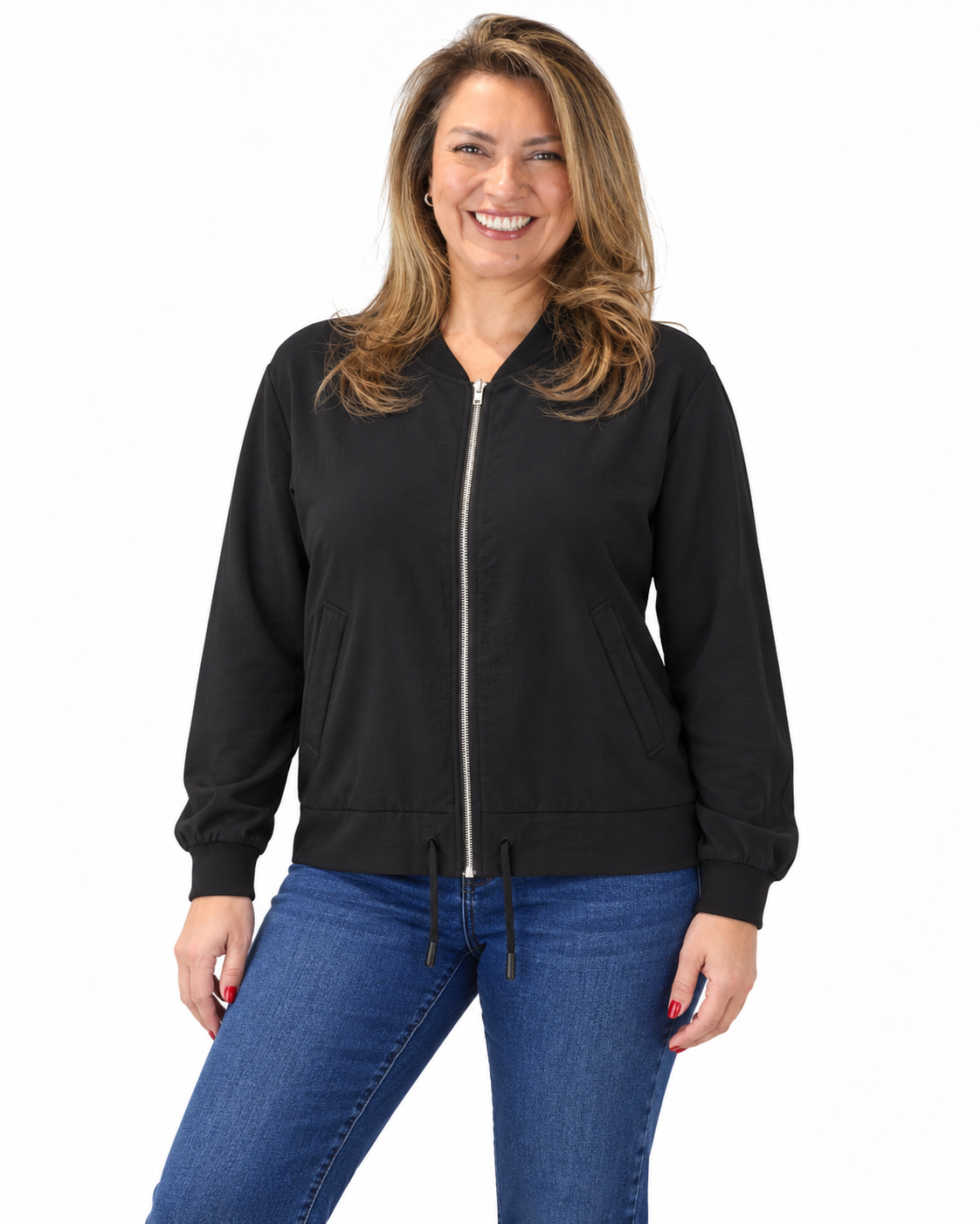 Chaqueta Bomber Karen Negro