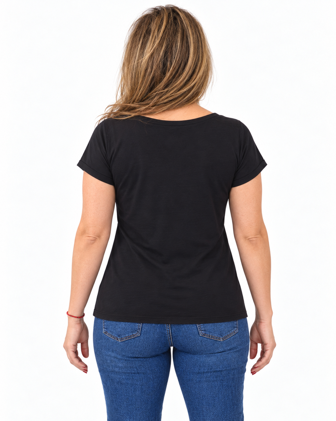 Polera Chic Print Negro