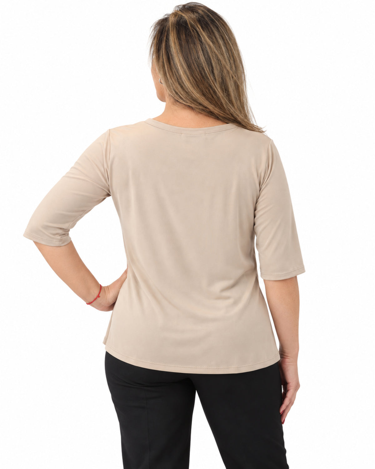 Polera Delia Beige