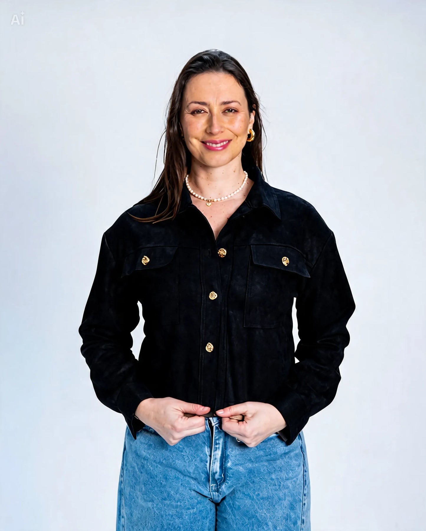 Chaqueta Sophia Gold Negro