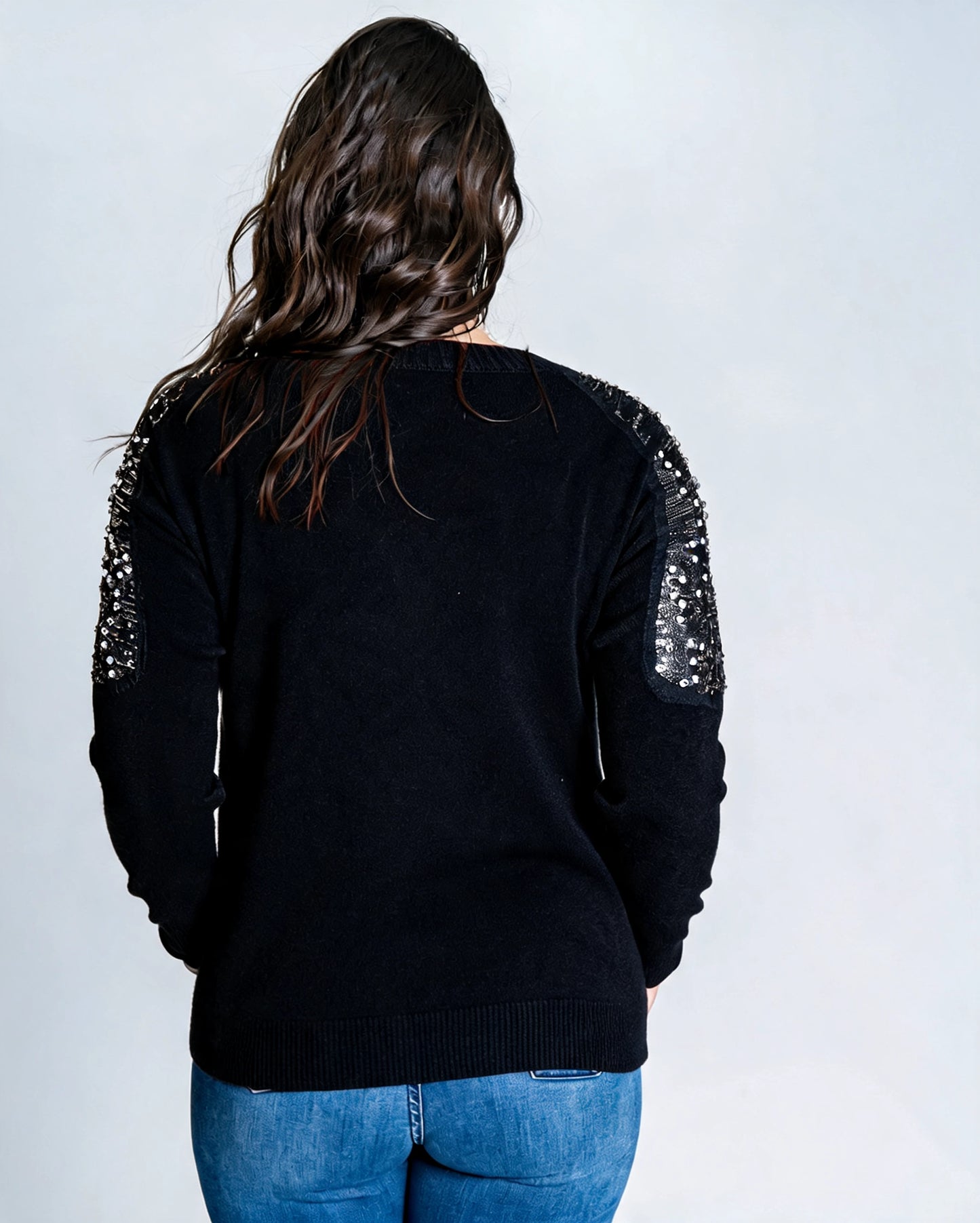 Sweater Piedras Negro