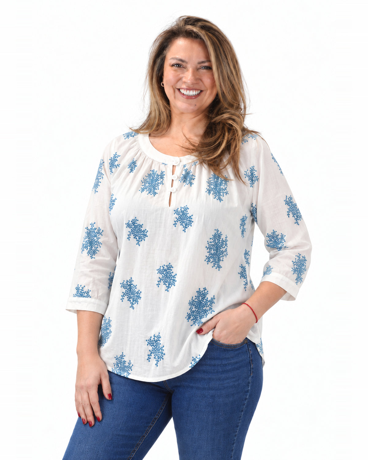Blusa Lilian Bordada