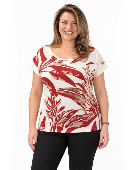 Polera Ely Terracota