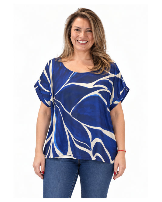 Blusa Marlene Azul