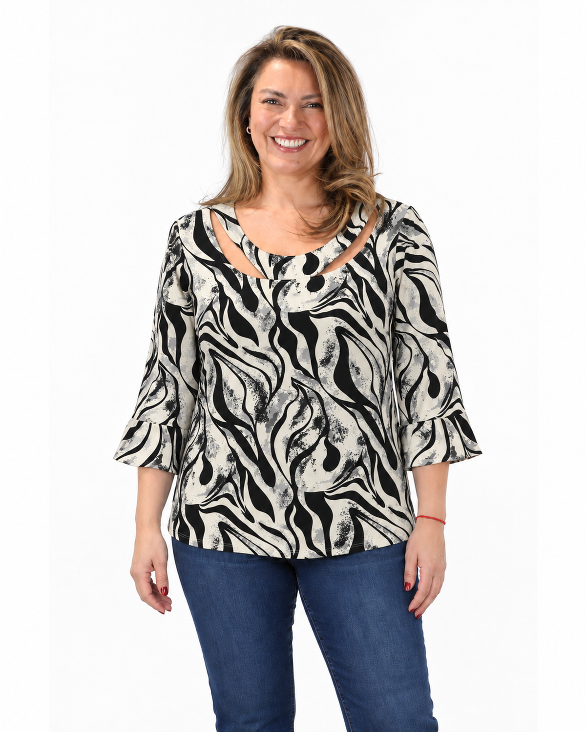 Polera Karin Cebra