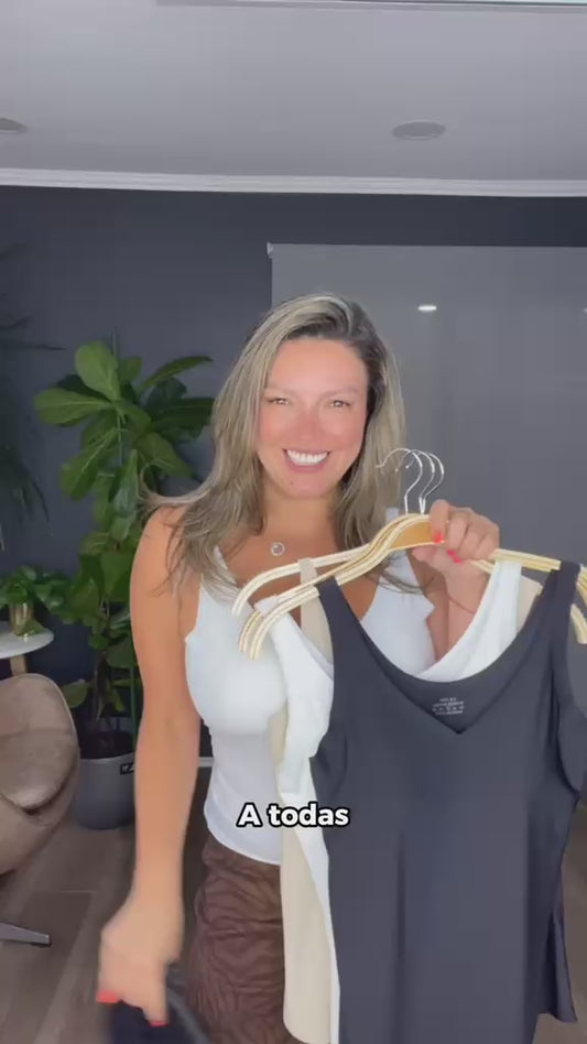 Bralette Tirante Grueso Beige