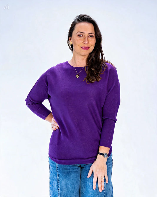 Sweater Lurex Fernanda Morado