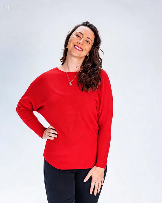 Sweater Martina Rojo