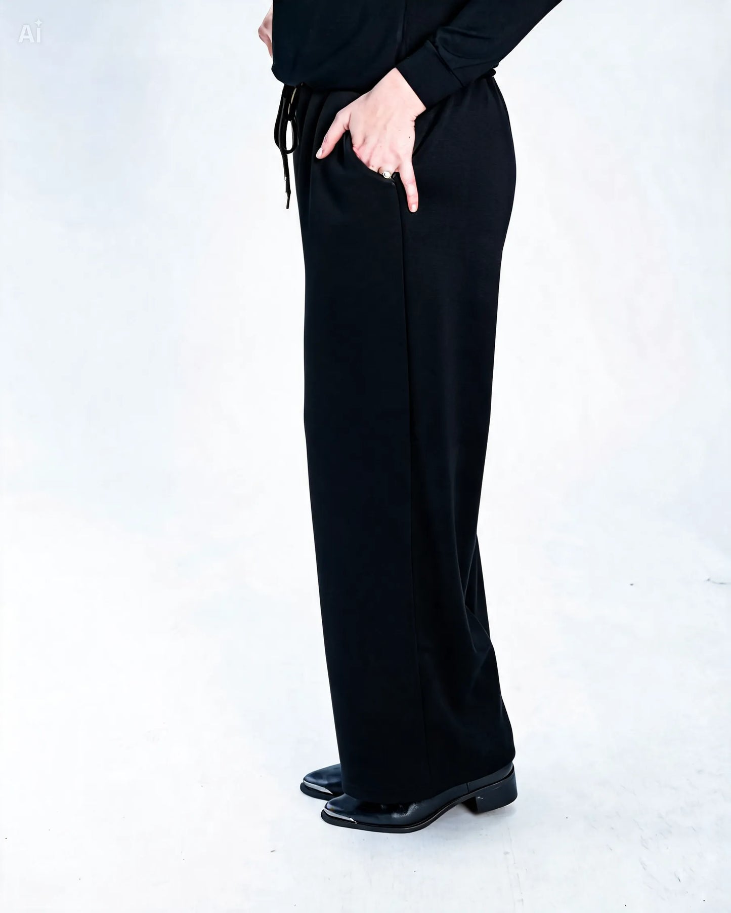 Pantalón Buzo Cris Negro