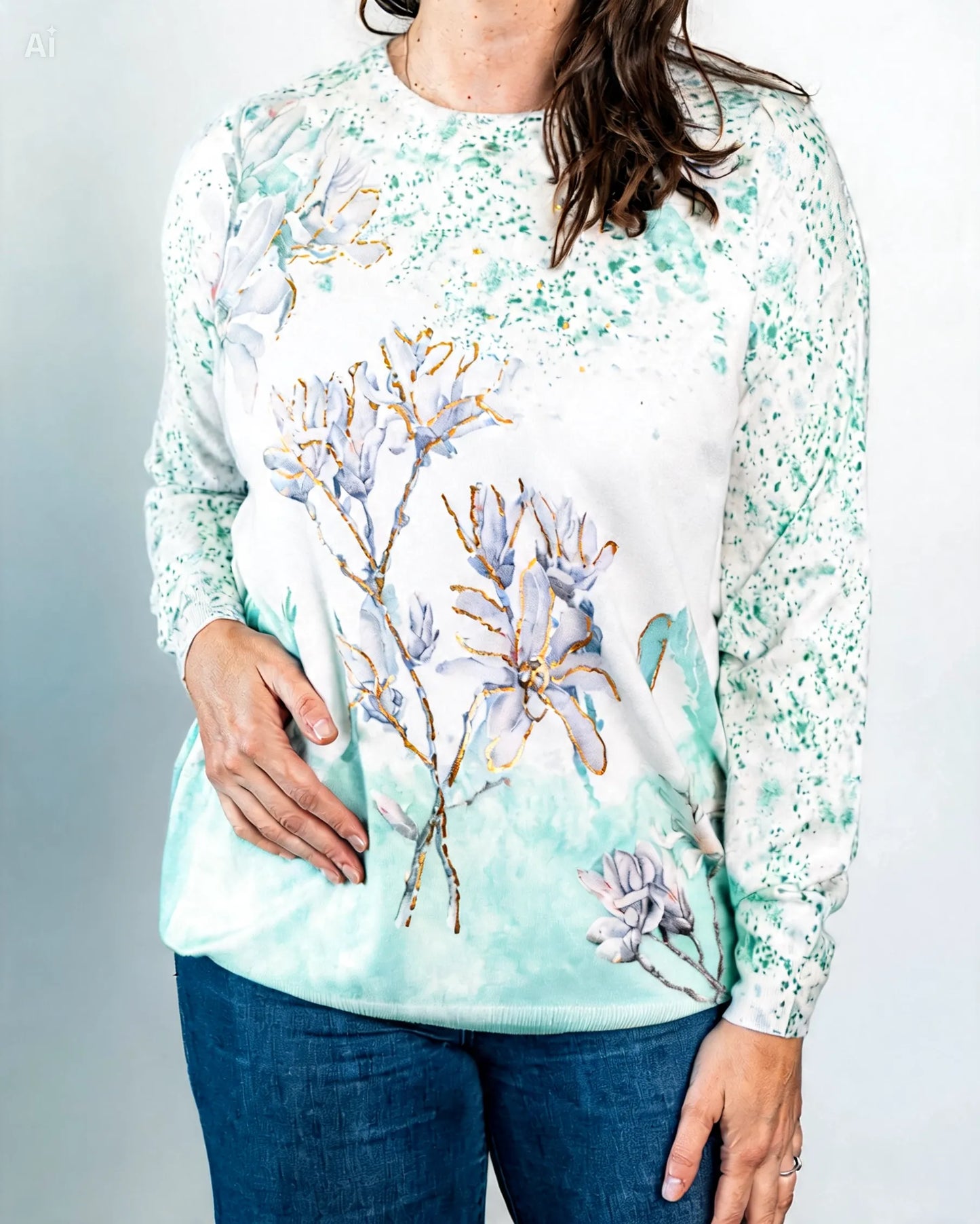Sweater Yanina Verde